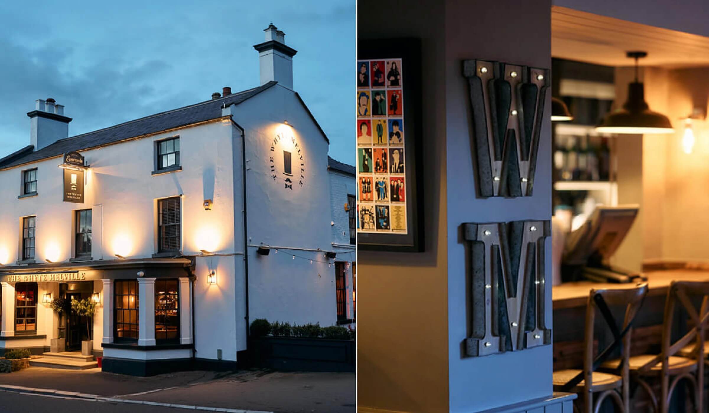The Whyte Melville in the evening